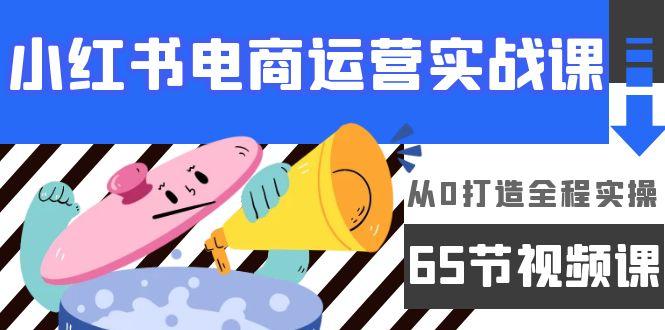 (9724期)小红书电商运营实战课，从0打造全程实操(65节视频课)-Ai创业网