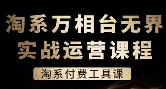 淘系万相台无界实战运营课，淘系付费工具课-Ai创业网