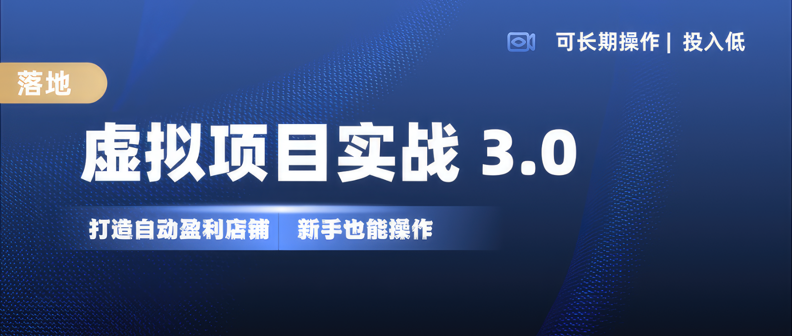 虚拟项目实操落地 3.0,新手轻松上手，单品月入1W+-Ai创业网