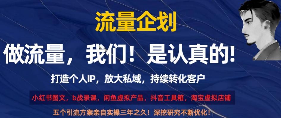 流量企划，打造个人IP，放大私域，持续转化客户【揭秘】-Ai创业网