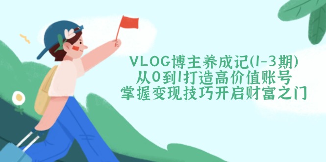 VLOG博主养成记(1-3期-Ai创业网