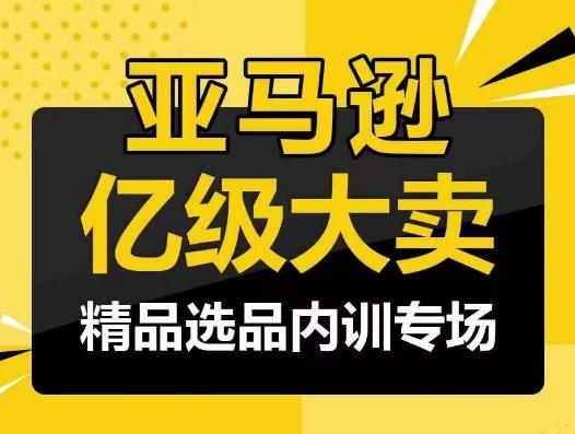 亚马逊亿级大卖-精品选品内训专场，亿级卖家分享选品成功之道-Ai创业网