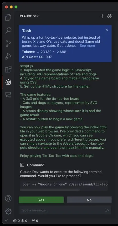 Claude Dev｜AI编程-Ai创业网