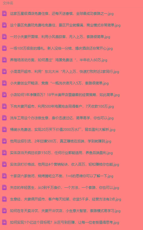 图片[2]-(9607期)真实有效391套商业模式，年入几十到几百万案例解析(电子书+视频+图文)-Ai创业网