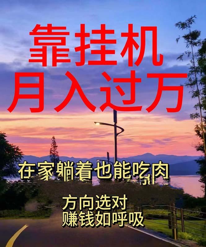 靠挂机，日入1000+，躺着也能吃肉，电脑手机都可挂-Ai创业网