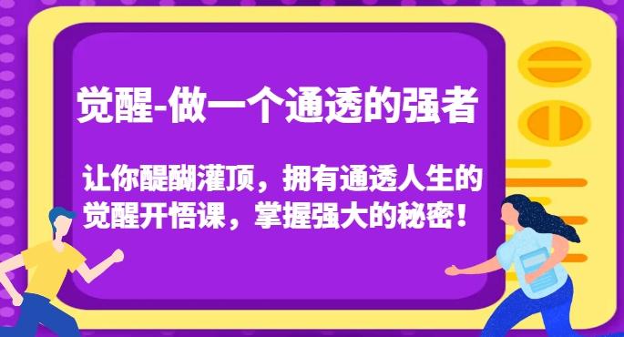 觉醒-做一个通透的强者，让你醍醐灌顶，拥有通透人生的觉醒开悟课，掌握强大的秘密！-Ai创业网