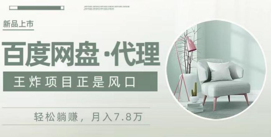 度盘代理，月入7w保姆级全方位教程-Ai创业网