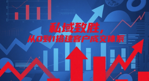 私域致胜，从0到1搭建客户成交体系-Ai创业网