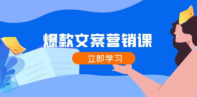 爆款文案营销课：公域转私域，涨粉成交一网打尽，各行业人士必备-Ai创业网