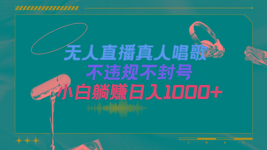 (9622期)抖音24小时无人直播音乐，不违规，不封号纯撸音浪，小白实操当天日入1000+-Ai创业网