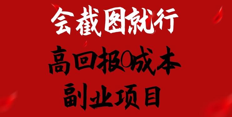 会截图就行，高回报0成本副业项目，卖离婚模板一天1.5k+【揭秘】-Ai创业网