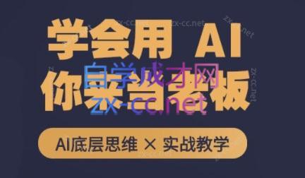 墨竹老师·从0基础到AI高手(第二期)-Ai创业网