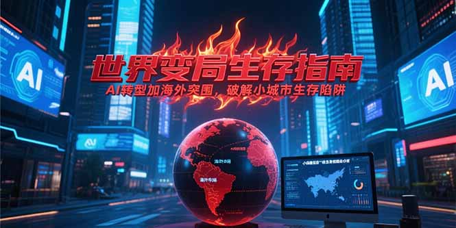 付费文章《世界变局生存指南，AI转型加海外突围，破解小城市生存陷阱》-Ai创业网