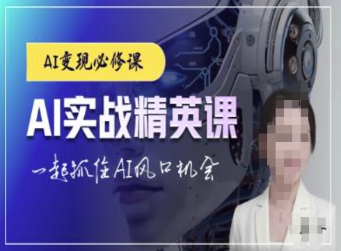 AI实战精英课，chatgptAI实战教程，一起抓住AI风口的机会-Ai创业网