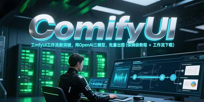 ComfyUI工作流新突破，用OpenAI三模型，批量出图(保姆级教程+工作流下载-Ai创业网