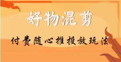 【万三】好物混剪付费随心推投放玩法，随心投放小课抖音教程-Ai创业网
