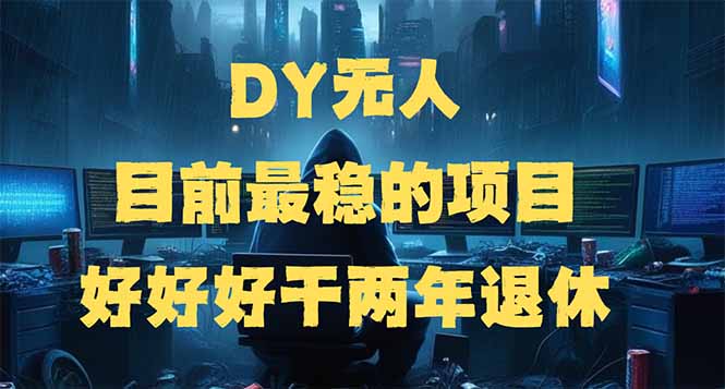 DY无人，目前最稳的项目，矩阵放大边旅游边赚钱，好好好干两年退休-Ai创业网