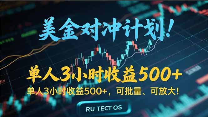 长久稳定的撸美金项目，平均3小时收入 500+，可公司实地考察实地操作！-Ai创业网
