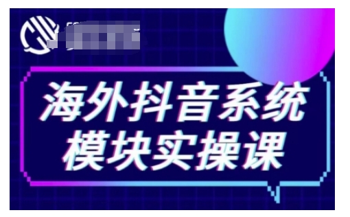 海外抖音Tiktok系统模块实操课，TK短视频带货，TK直播带货，TK小店端实操等-Ai创业网