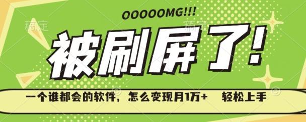 一个谁都会的软件，怎么变现月1万+轻松上手-Ai创业网