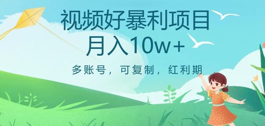 视频号暴利项目，多账号，可复制，红利期，月入10w+【揭秘】-Ai创业网