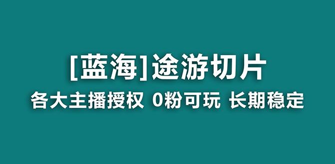 抖音途游切片，龙年第一个蓝海项目，提供授权和素材，长期稳定，月入过万-Ai创业网
