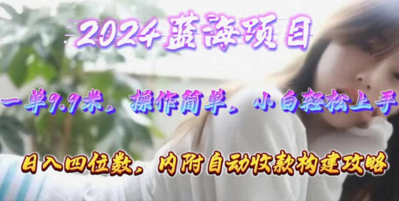 年轻群体的蓝海市场，1单9.9元，操作简单，小白轻松上手，日入四位数-Ai创业网