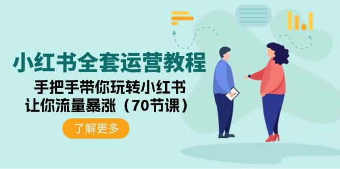 (9624期)小红书全套运营教程：手把手带你玩转小红书，让你流量暴涨(70节课)-Ai创业网