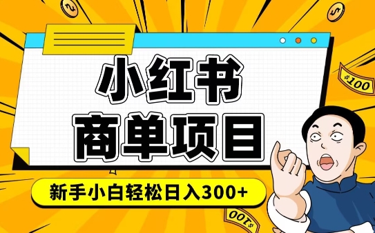 小红书千粉商单，稳定快速变现项目，实现月入6-8k并不是很难-Ai创业网