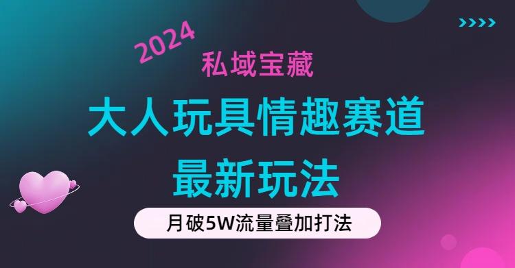私域宝藏：大人玩具情趣赛道合规新玩法，零投入，私域超高流量成单率高-Ai创业网