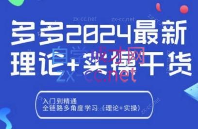 拼多多2024最新规则理论结合实际的干货-Ai创业网