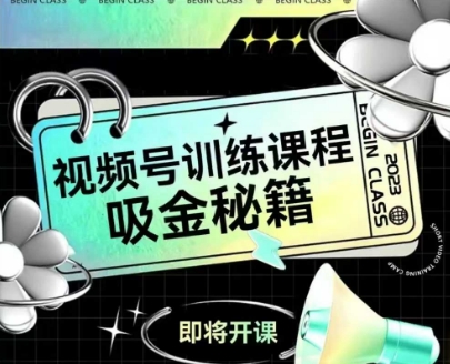 如何做好视频号，视频号训练课程，吸金秘籍-Ai创业网