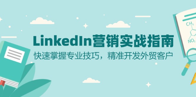 LinkedIn 营销实战指南：快速掌握专业技巧，精准开发外贸客户-Ai创业网