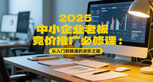2025中小企业老板竞价推广必修课：从入门到精通的进阶之路-Ai创业网