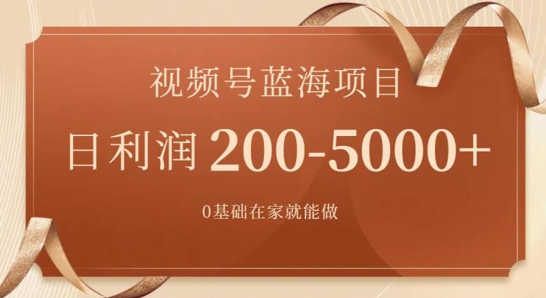 外边收费699视频号项目，最新玩法，简单好操作，一人可做，日四位数-Ai创业网