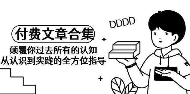 (9646期)《某公众号付费文章合集》颠覆你过去所有的认知 从认识到实践的全方位指导-Ai创业网