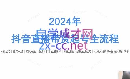 六六老师·2024年抖音直播带货起号全攻略-Ai创业网