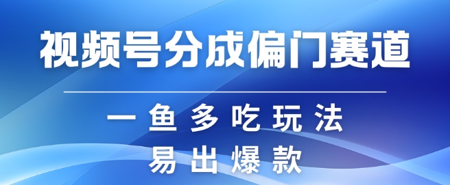 视频号创作者分成计划偏门类目，容易爆流，实拍内容简单易做【揭秘】-Ai创业网
