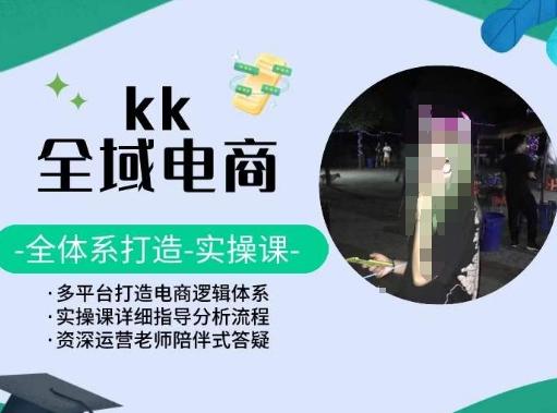 KK全域电商，全体系打造实操课，多平台打造电商逻辑体系-Ai创业网