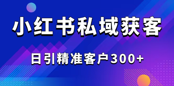 2025最新小红书平台引流获客截流自热玩法讲解，日引精准客户300+-Ai创业网