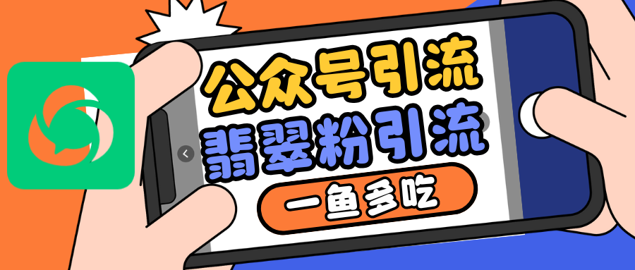 公众号低成本引流翡翠粉，高客单价，大力出奇迹一鱼多吃-Ai创业网