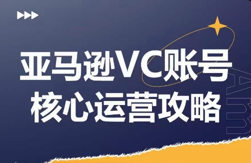 亚马逊VC账号核心玩法解析，实战经验拆解产品模块运营技巧，提升店铺GMV，有效提升运营利润-Ai创业网