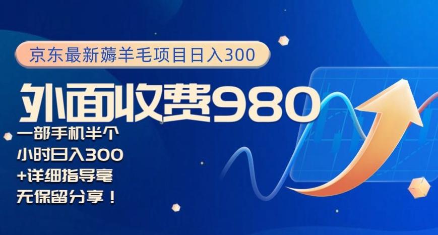 京东最新薅羊毛项目小白怎么做到日入300+一部手机半小时搞定-Ai创业网
