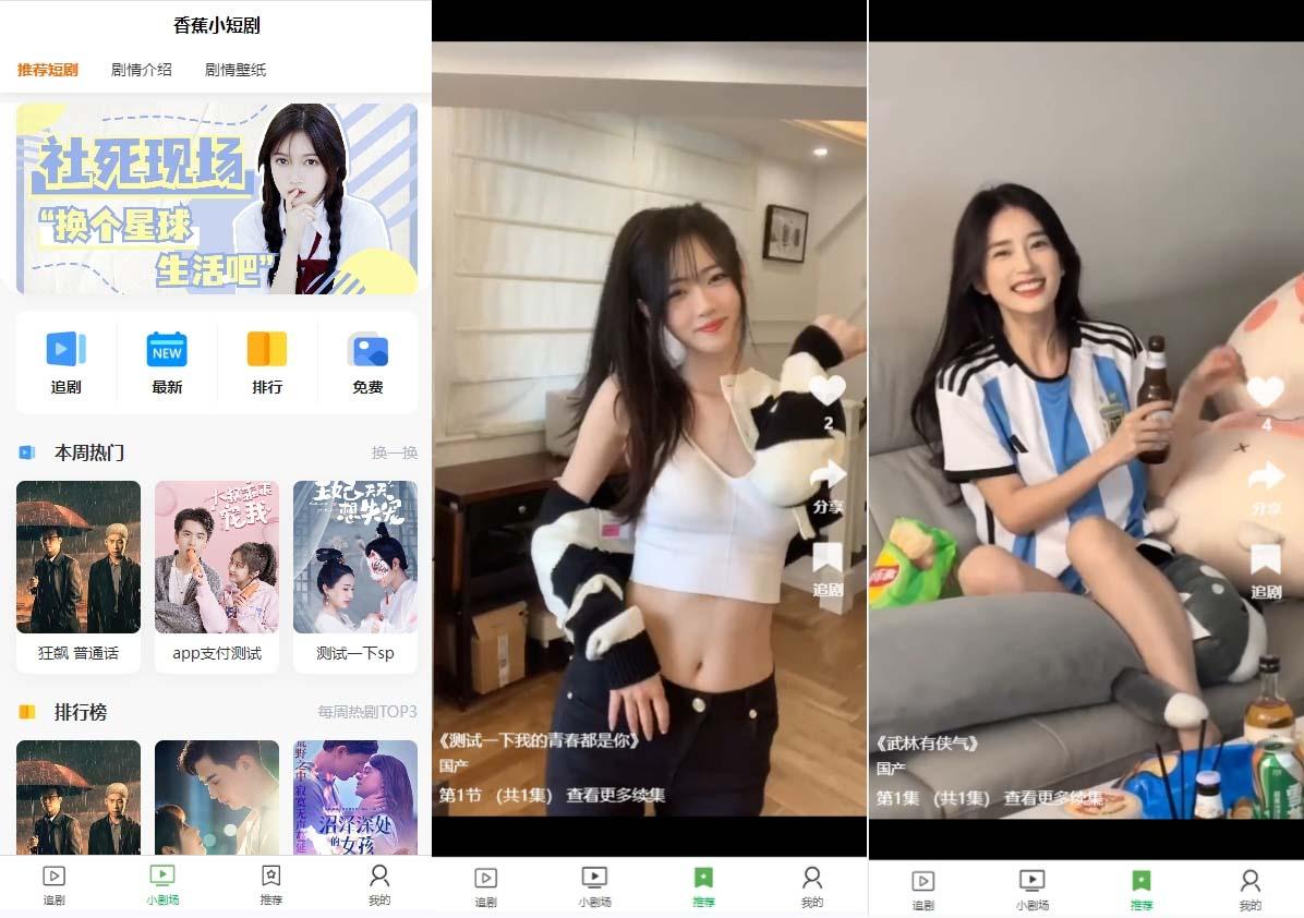 (8542期)小剧场短剧影视系统源码 全开源 带支付收益+会员机制+代理推广等模式【...-Ai创业网